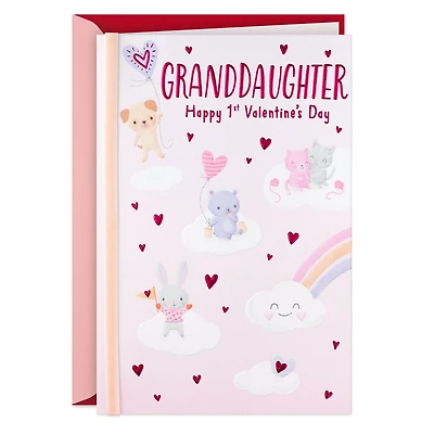 Sweet Little Girl Baby's First Valentine's Day Card for Granddaughter for only USD 4.99 | Hallmark
