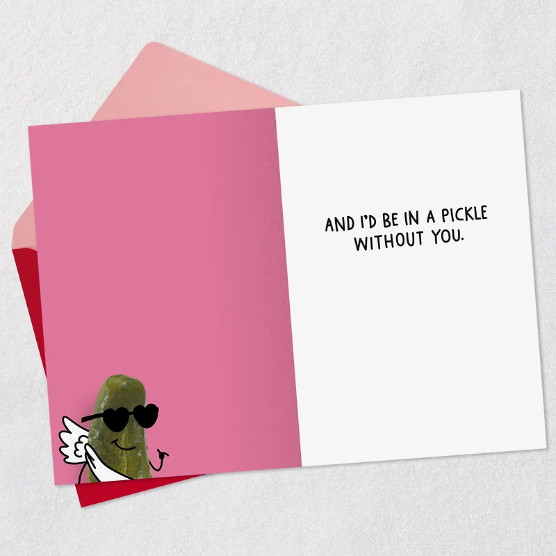 I'd Be in a Pickle Without You Funny Valentine's Day Card for only USD 3.99 | Hallmark