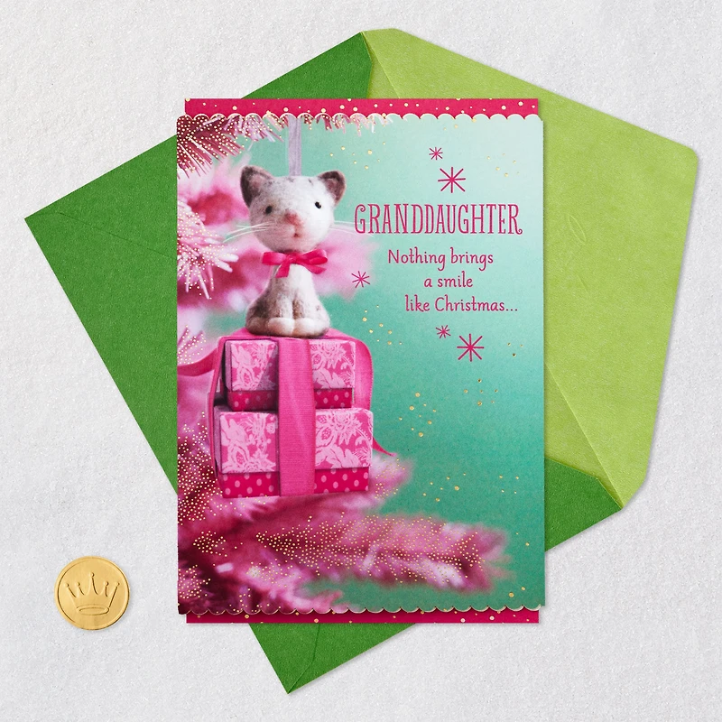 Joy, Pride and Love Christmas Card for Granddaughter for only USD 4.59 | Hallmark