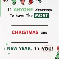 Do Whatever Makes You Happiest Fill-in-the-Blank Christmas Card for Granddaughter for only USD 6.99 | Hallmark