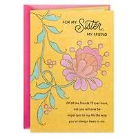 I Always Turn to You Birthday Card for Sister for only USD 6.59 | Hallmark