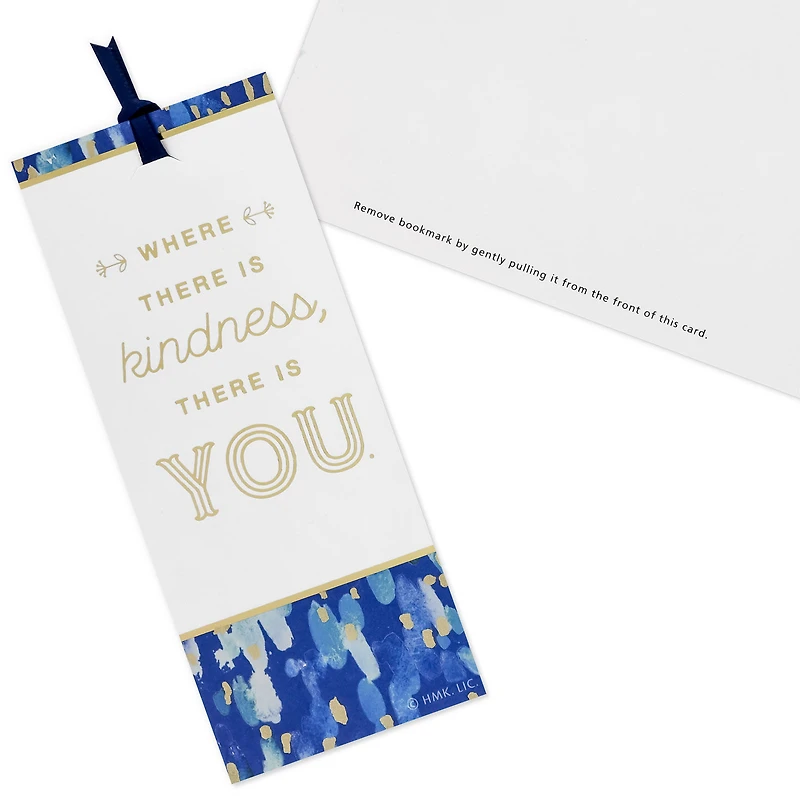 Grateful for Your Kindness Thank You Card With Detachable Bookmark for only USD 6.99 | Hallmark