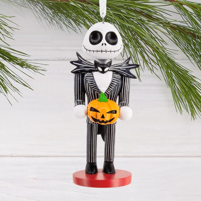 Disney Tim Burton's The Nightmare Before Christmas Jack Skellington Nutcracker Hallmark Ornament for only USD 14.99 | Hallmark