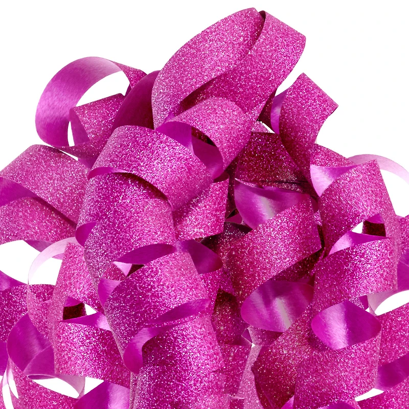 6.5" Sparkling Pink Curly Ribbon Gift Bow for only USD 1.99 | Hallmark