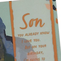 How Much I Love You Birthday Card for Son for only USD 6.99 | Hallmark