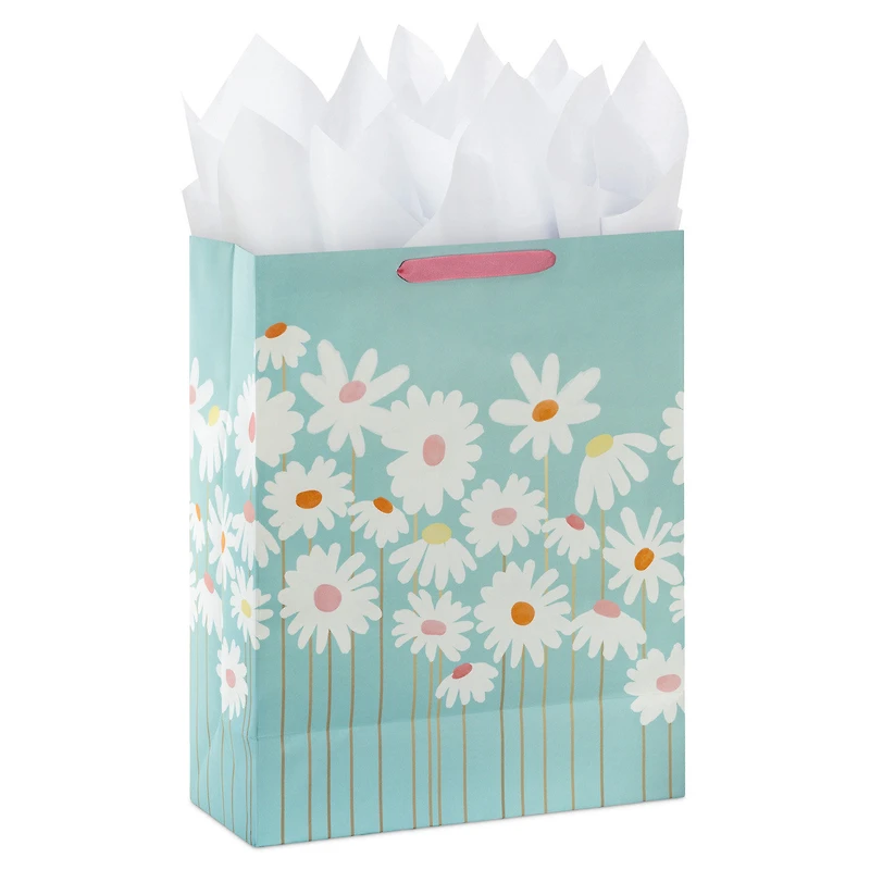 15.5" Daisies on Blue Extra-Large Mother's Day Gift Bag for only USD 8.99 | Hallmark