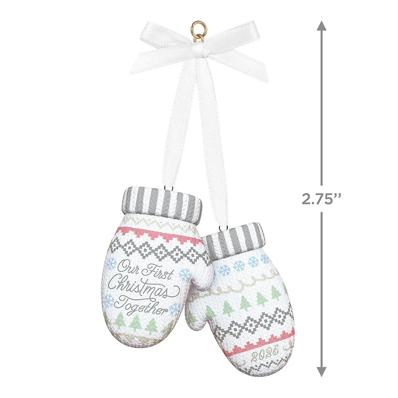 Our First Christmas Together 2025 Porcelain Ornament for only USD 28.99 | Hallmark