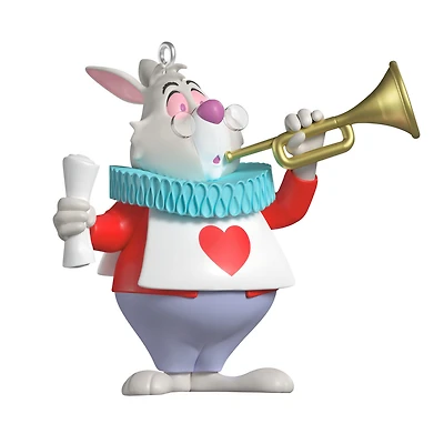 Disney Alice in Wonderland 75th Anniversary The White Rabbit Ornament for only USD 23.99 | Hallmark