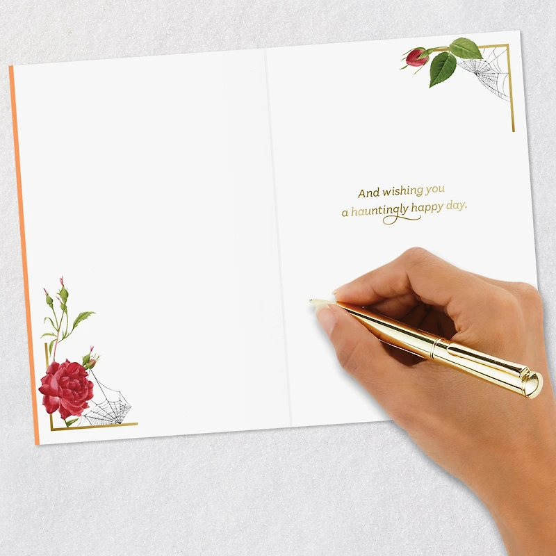 Hauntingly Happy Wishes Halloween Card for only USD 2.99 | Hallmark