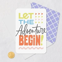 Let the Adventure Begin Congratulations Card for only USD 2.99 | Hallmark