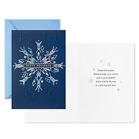 Exquisite Snowflake on Blue Boxed Christmas Cards, Pack of 16 for only USD 17.49 | Hallmark