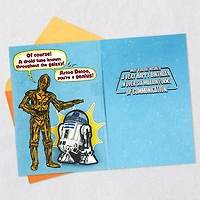 Star Wars™ R2-D2™ and C-3PO™ Droid Tune Funny Musical Birthday Card for only USD 7.99 | Hallmark
