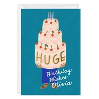 Huge Wishes Custom Birthday Card for only USD 4.99 | Hallmark