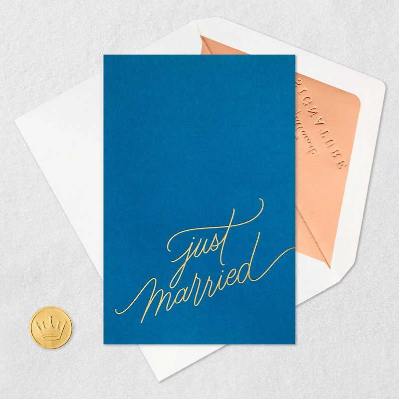 Just Married Wedding Card for only USD 5.99 | Hallmark