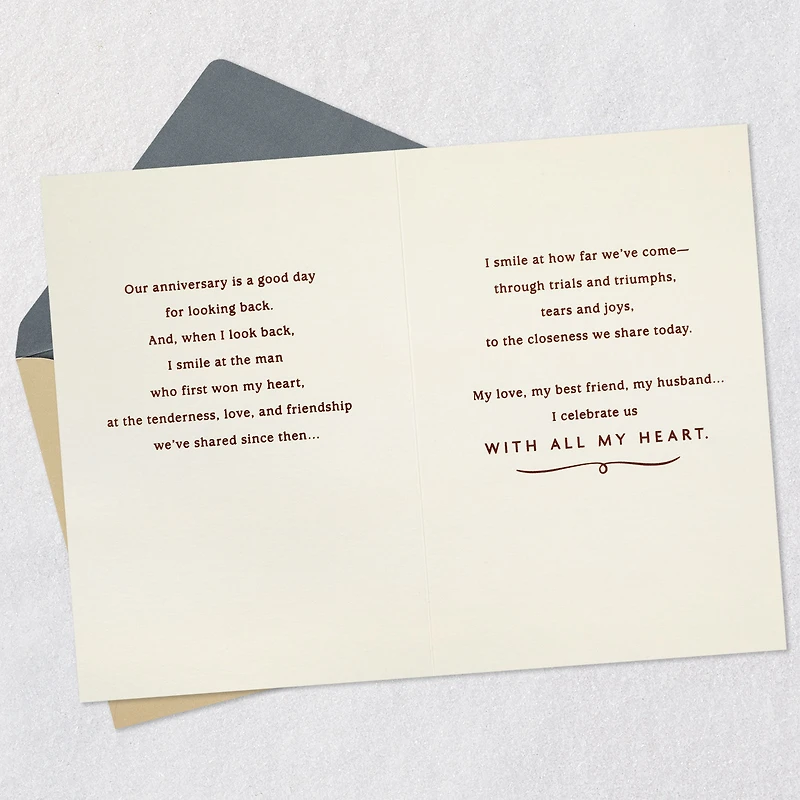 I Celebrate Us Anniversary Card for Husband for only USD 6.99 | Hallmark