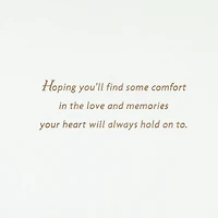 Comfort in Love and Memories Sympathy Card for only USD 4.59 | Hallmark