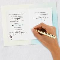 You Are My Favorite Person Romantic Birthday Card for only USD 5.99 | Hallmark
