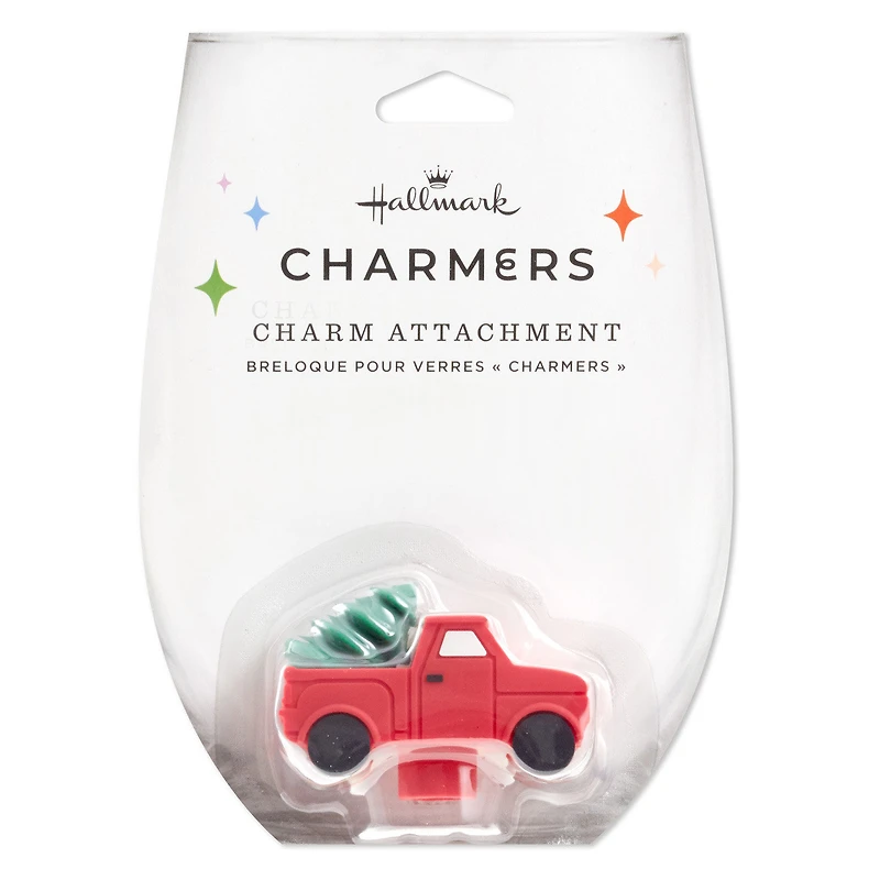 Charmers Red Truck With Tree Silicone Charm for only USD 8.99 | Hallmark
