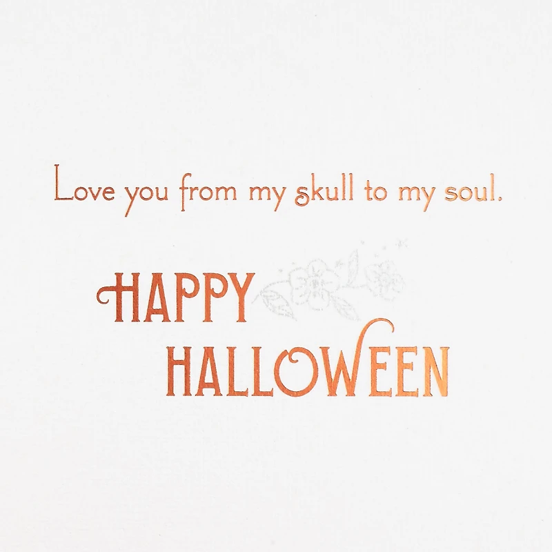 Love You From My Skull to My Soul Halloween Card for only USD 3.99 | Hallmark