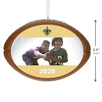 NFL New Orleans Saints Football Personalized Ornament