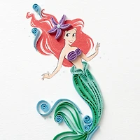 Disney The Little Mermaid A Dream Come True Quilled Paper Handmade Card for only USD 13.59 | Hallmark
