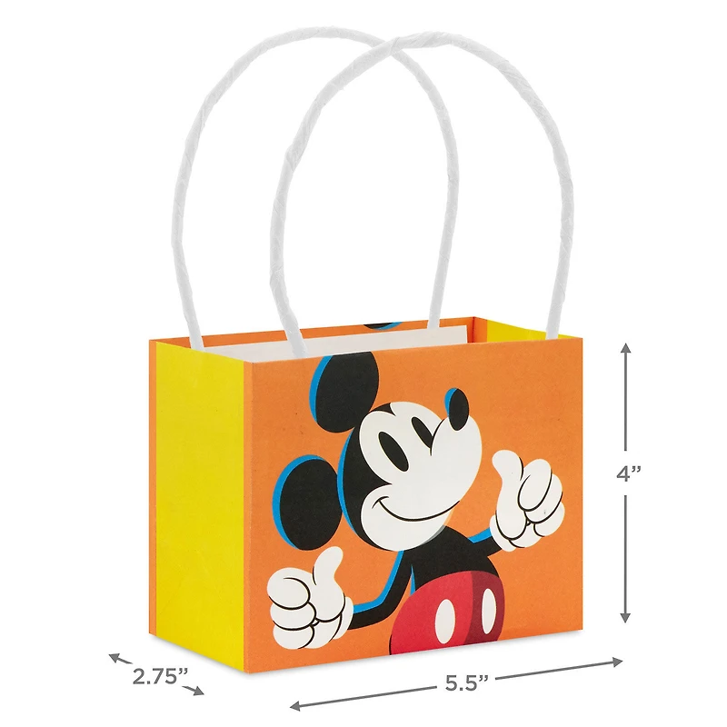 4" Disney Mickey Mouse and Friends Mini Horizontal Gift Bag Bundle for only USD 7.99 | Hallmark