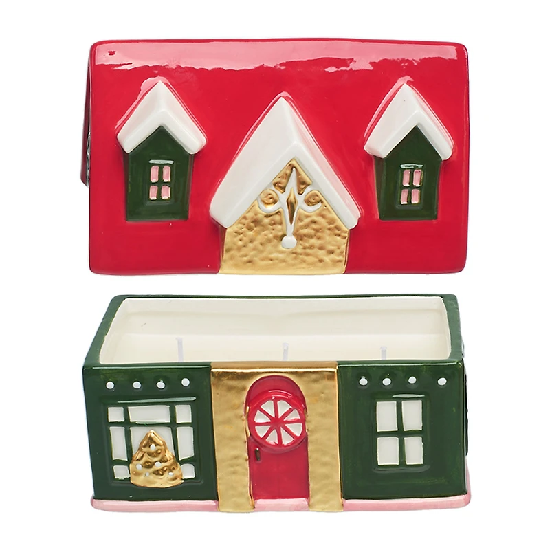 Jingle Berries and Juniper Scented Ceramic Green House Candle for only USD 16.99 | Hallmark
