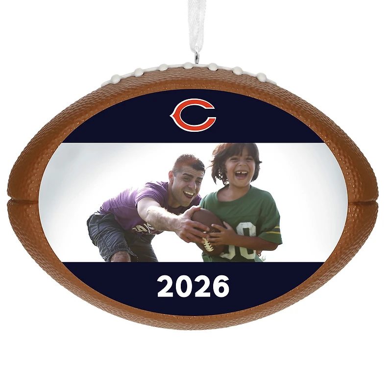 NFL Chicago Bears Football Personalized Ornament