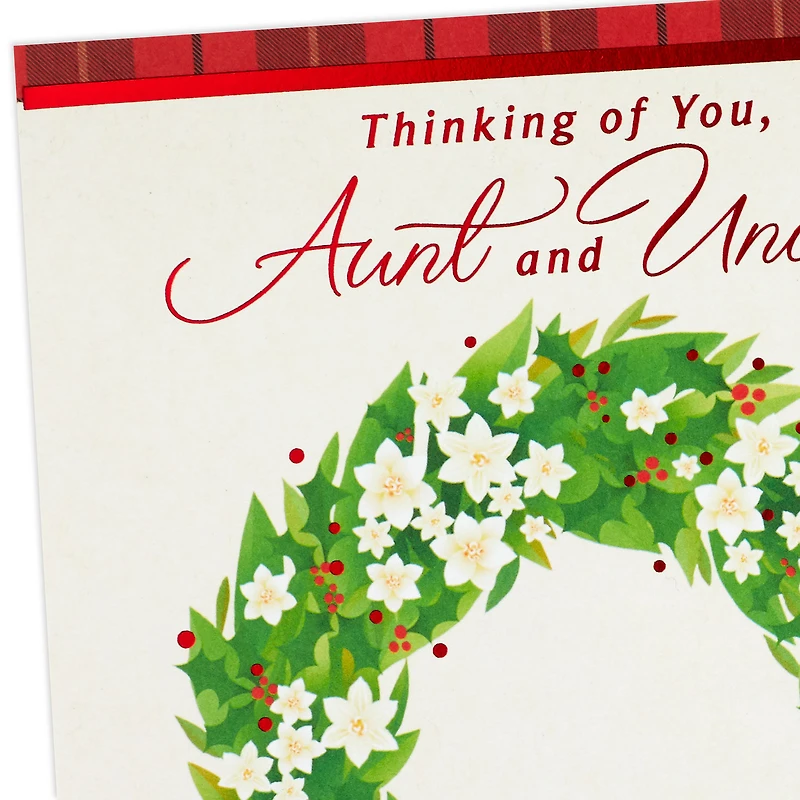 Thinking of You Christmas Card for Aunt and Uncle for only USD 2.00 | Hallmark