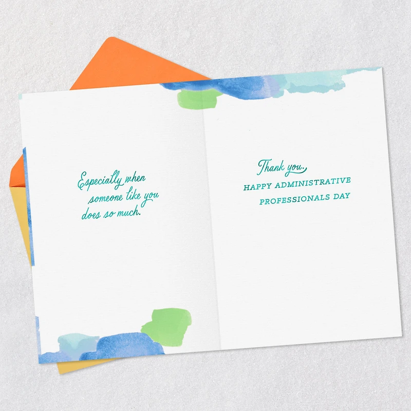 Thank You Isn't Nearly Enough Administrative Professionals Day Card for only USD 3.99 | Hallmark
