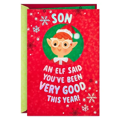 Very Good and Extra Merry Christmas Card for Son for only USD 5.59 | Hallmark