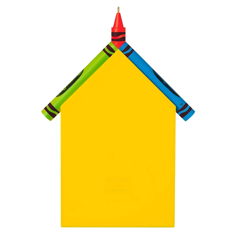 Crayola® Schoolhouse Personalized Ornament, Custom Photo and Text for only USD 30.99 | Hallmark