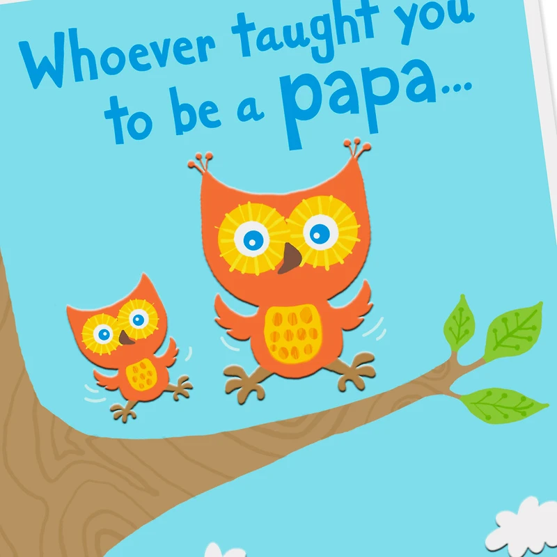 Cute Owls Grandparents Day Card for Papa for only USD 2.00 | Hallmark