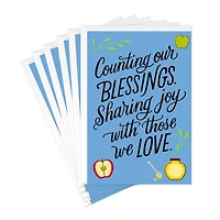 Counting Our Blessings Rosh Hashanah Cards, Pack of 6 for only USD 6.99 | Hallmark