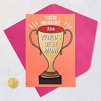 World's Best Mom Trophy Funny Mother's Day Card for only USD 5.99 | Hallmark