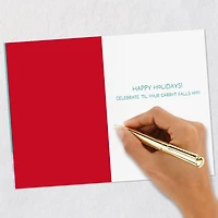 Celebrate 'til Your Carrot Falls Off Snowman Funny Holiday Card for only USD 3.99 | Hallmark