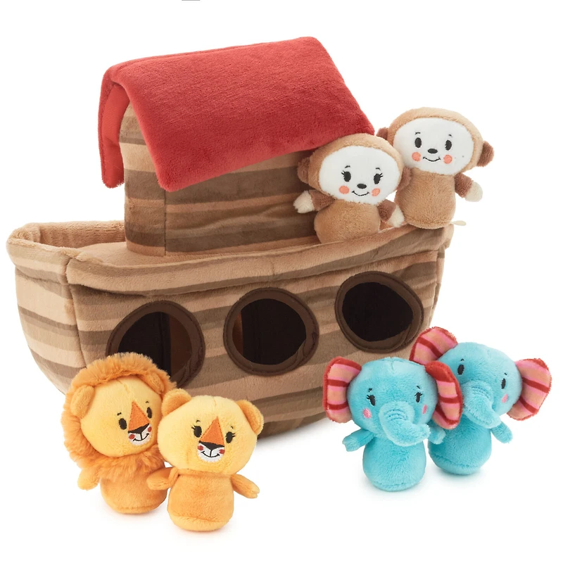 Noah's Ark and Animals Plush Playset, 7 Pieces for only USD 39.99 | Hallmark