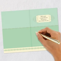 Sincere Best Wishes Congratulations Card for only USD 3.99 | Hallmark