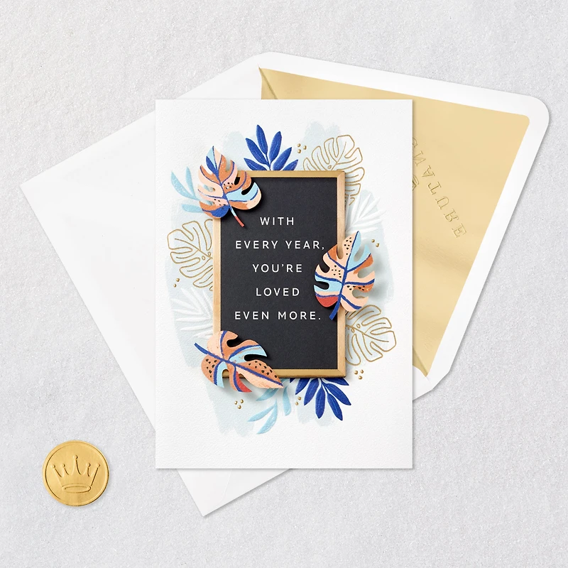 You're Loved More Every Year Father's Day Card for only USD 9.59 | Hallmark