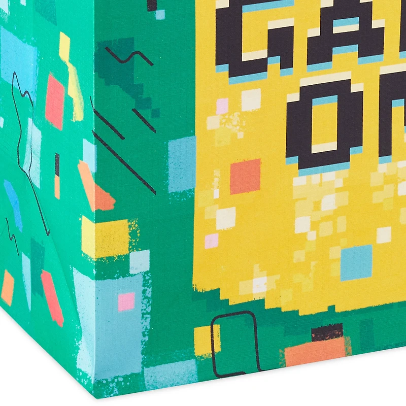 13" Game On! Pixelated Cake Large Birthday Gift Bag for only USD 4.99 | Hallmark
