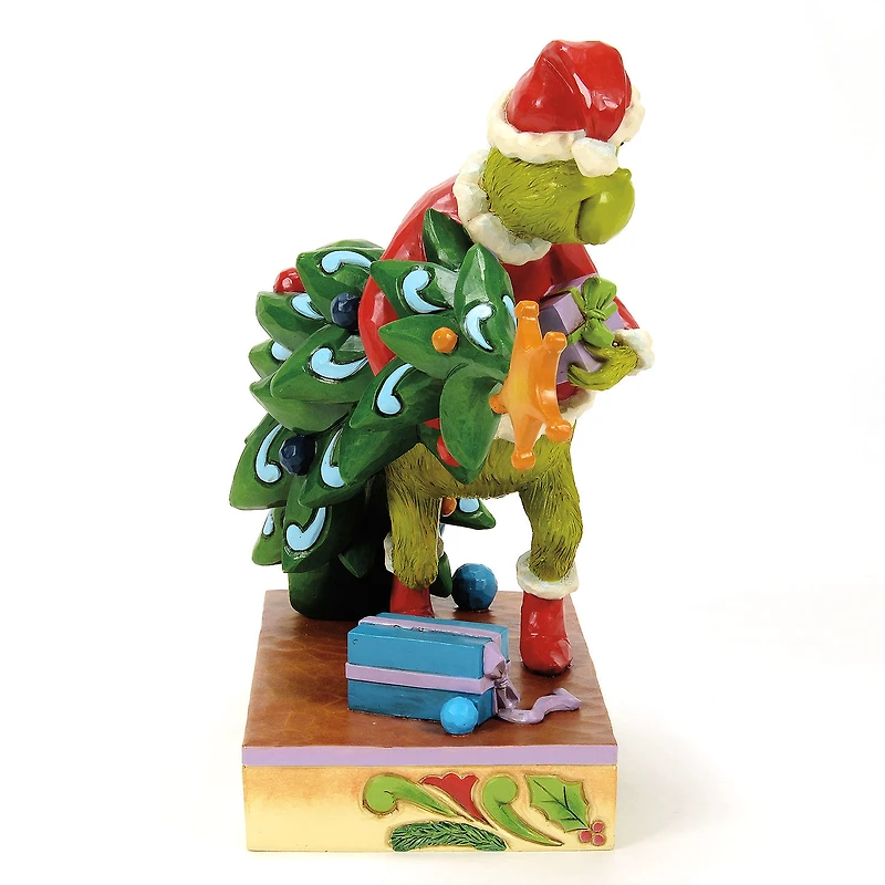 Jim Shore Grinch Stealing Christmas Tree, 7.4" for only USD 74.99 | Hallmark