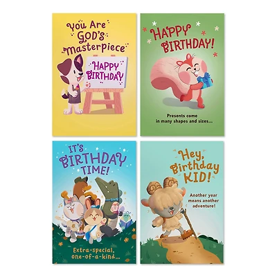 God Made Just One Assorted Religious Birthday Cards for Kids, Box of 12 for only USD 8.99 | Hallmark