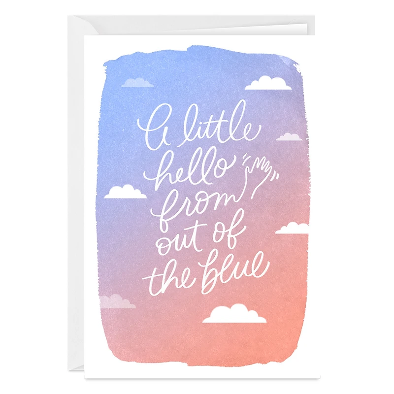 Little Hello Clouds Custom Card for only USD 4.99 | Hallmark