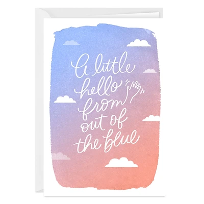 Little Hello Clouds Custom Card for only USD 4.99 | Hallmark