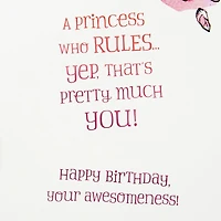 Disney Princess Your Awesomeness Musical Birthday Card for only USD 6.59 | Hallmark