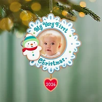 My Very First Christmas 2026 Photo Frame Ornament for only USD 22.99 | Hallmark
