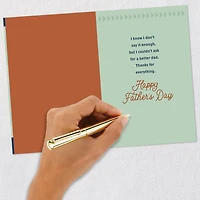 Couldn't Ask for Better Father's Day Card for Dad for only USD 2.50 | Hallmark