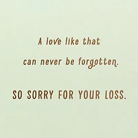 Love Never to Be Forgotten Sympathy Card for Loss of Dog for only USD 3.99 | Hallmark