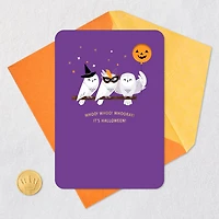 Happy-Go-Party Owls Halloween Card for only USD 3.99 | Hallmark