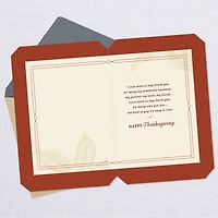 My Partner and Friend Thanksgiving Card for Husband for only USD 3.59 | Hallmark